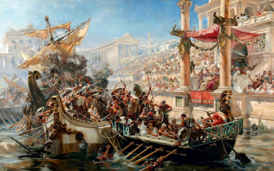 Wasserschlachten / Naumachien